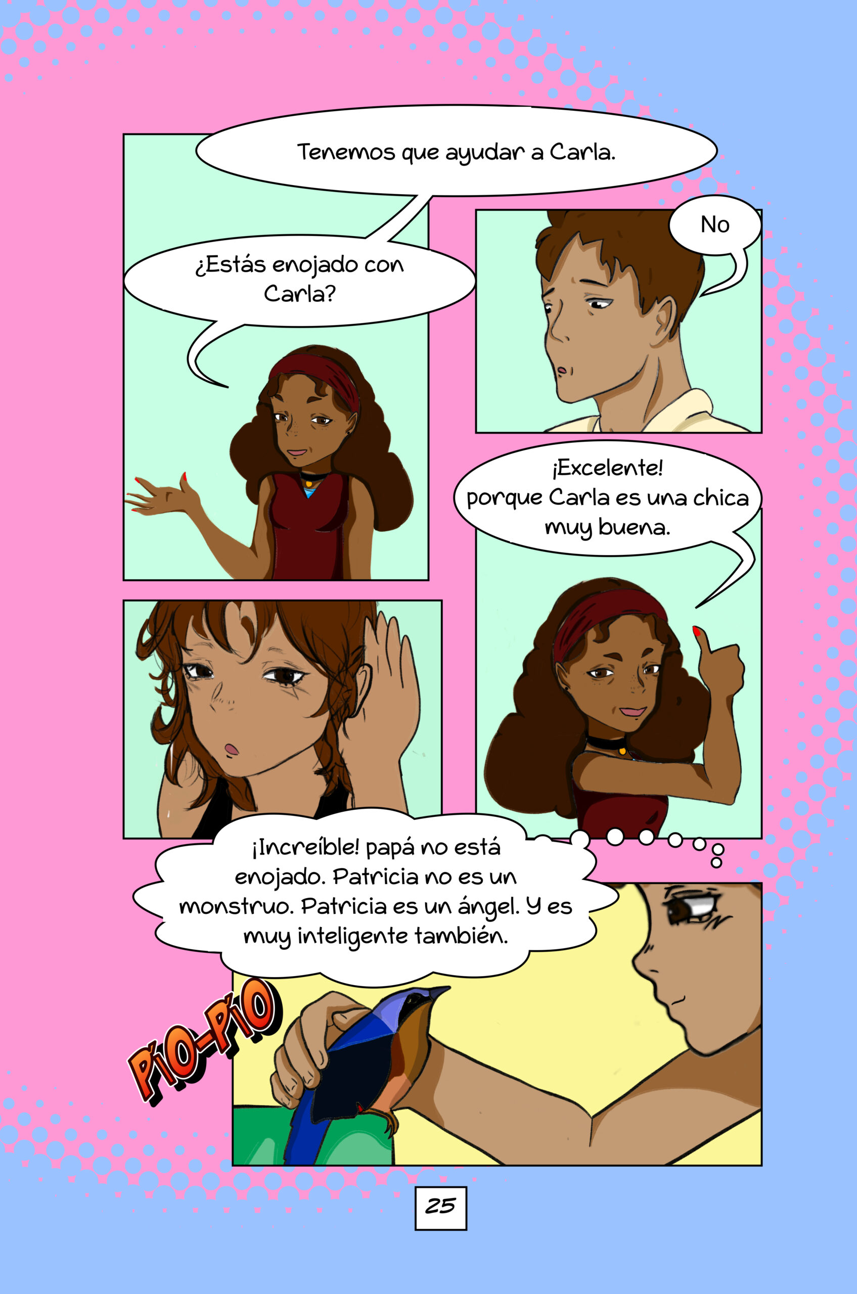 Carla no habla: Una novela gráfica para aprender español - Image 2