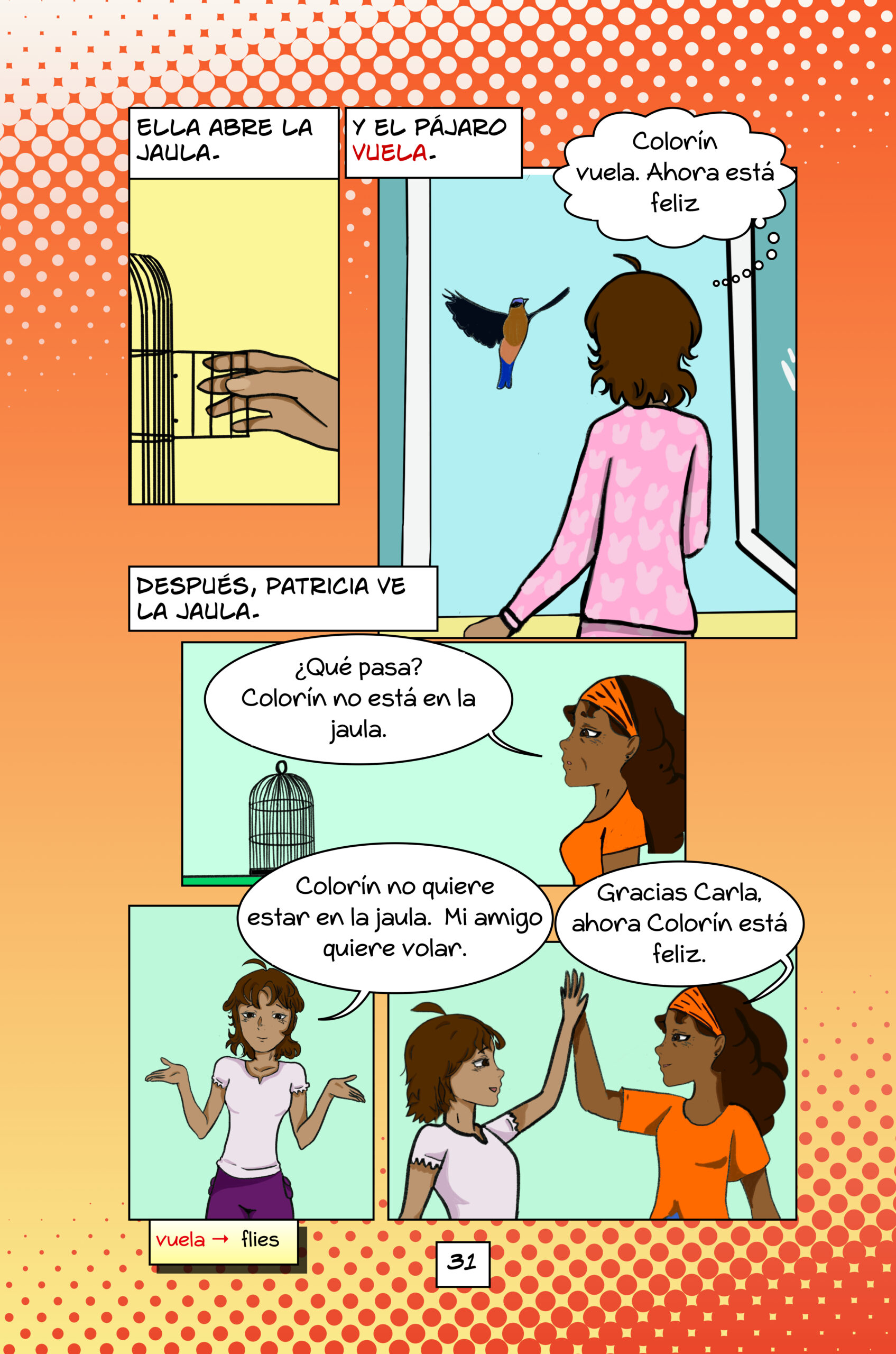 Carla no habla: Una novela gráfica para aprender español - Image 3