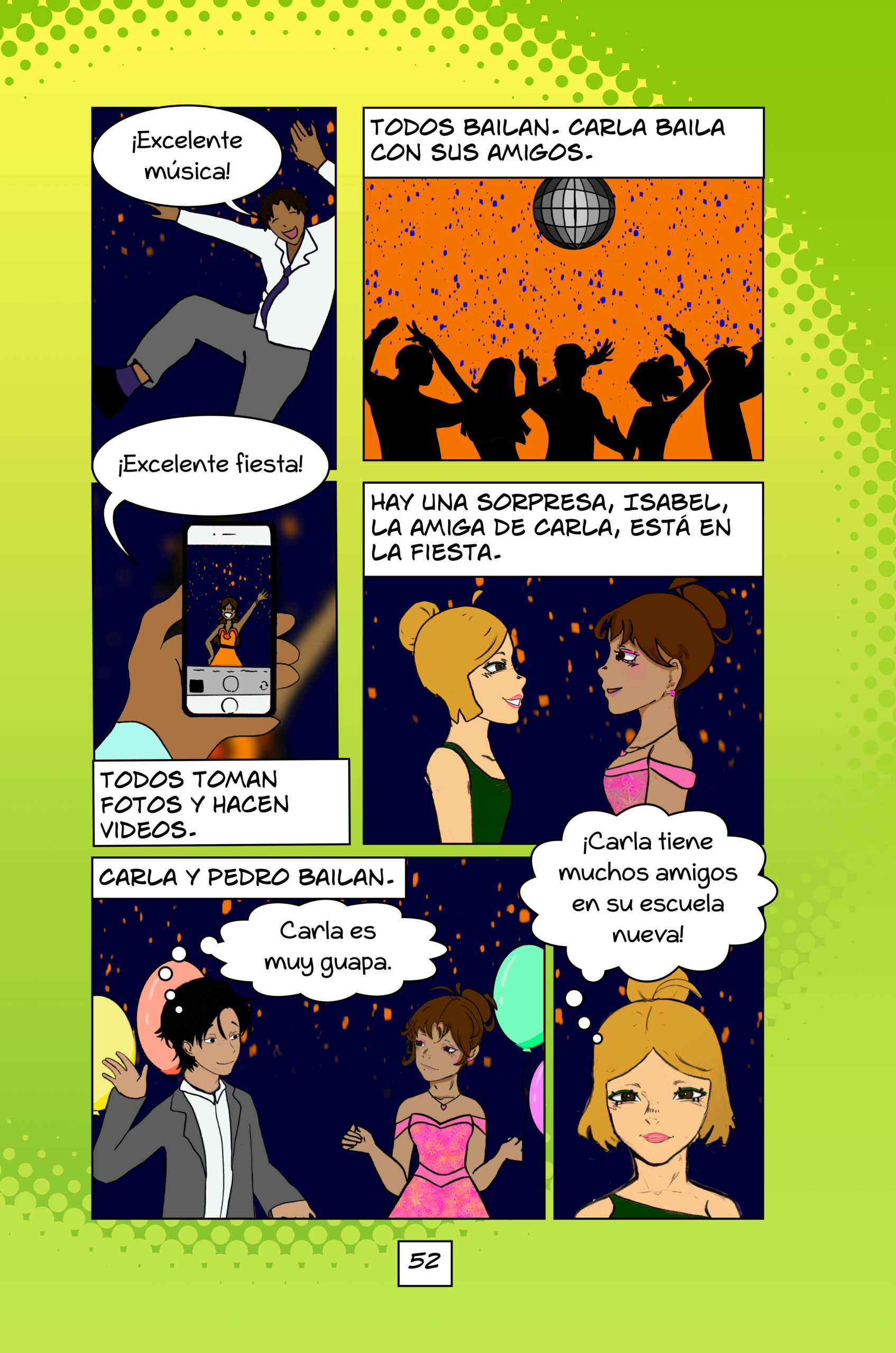 Carla no habla: Una novela gráfica para aprender español - Image 5