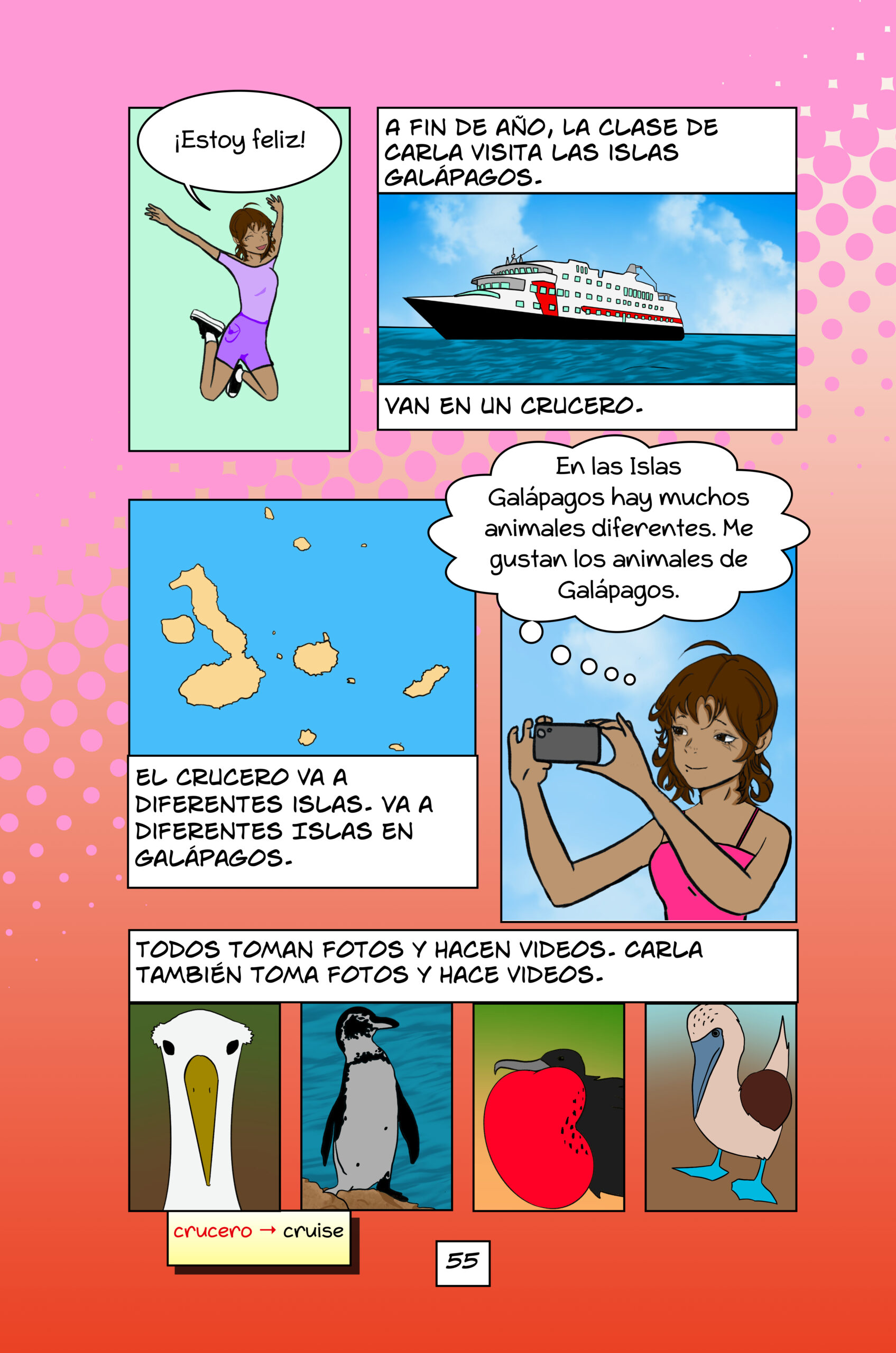 Carla no habla: Una novela gráfica para aprender español - Image 6
